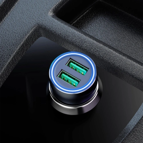 Kup Autoladegerät Dudao R4+ 2xUSB 120W 3A grau - DDA250 - {ean13} - Sklep Home Screen