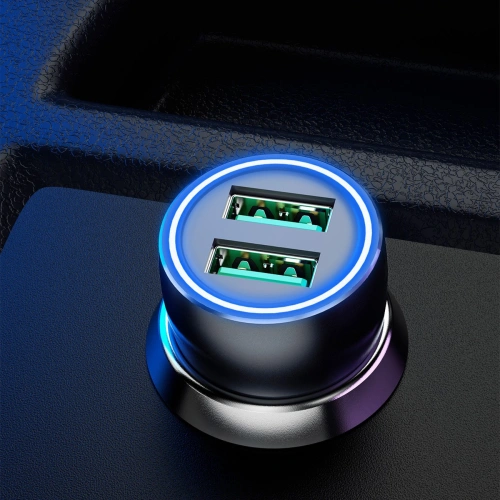 Kup Autoladegerät Dudao R4+ 2xUSB 120W 3A grau - DDA250 - {ean13} - Sklep Home Screen
