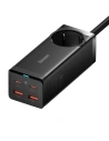 Baseus Home Charger GaN3 Pro Desktop Powerstrip AC GaN3 Pro 2x USB + 2xUSB-C + AC, 100W (black)