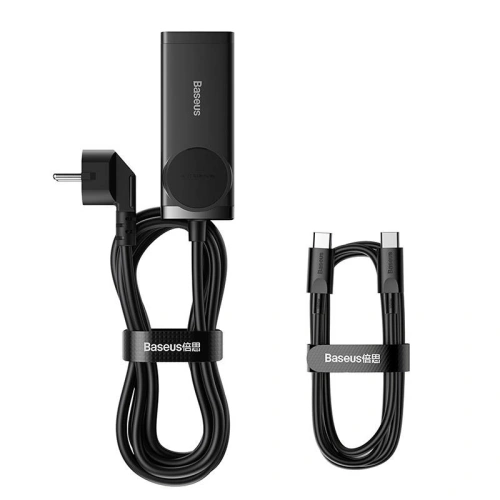 Buy Baseus Home Charger GaN3 Pro Desktop Powerstrip AC GaN3 Pro 2x USB + 2xUSB-C + AC, 100W (black) - BSU3716 - {ean13} - Home Screen Store Europe