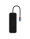 Kup Hub 5in1 Baseus AcmeJoy Serie USB-C - 2xUSB 3.0 + USB 2.0 + USB-C PD + RJ45 (grau) - BSU3718 - {ean13} - Sklep Home Screen