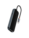 Kup Hub 5in1 Baseus AcmeJoy Serie USB-C - 2xUSB 3.0 + USB 2.0 + USB-C PD + RJ45 (grau) - BSU3718 - {ean13} - Sklep Home Screen