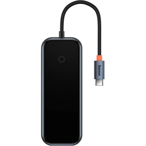 Kup Hub 5w1 Baseus AcmeJoy-Serie USB-C - 2xUSB 3.0 + USB 2.0 + USB-C PD + HDMI (grau) - BSU3719 - {ean13} - Sklep Home Screen