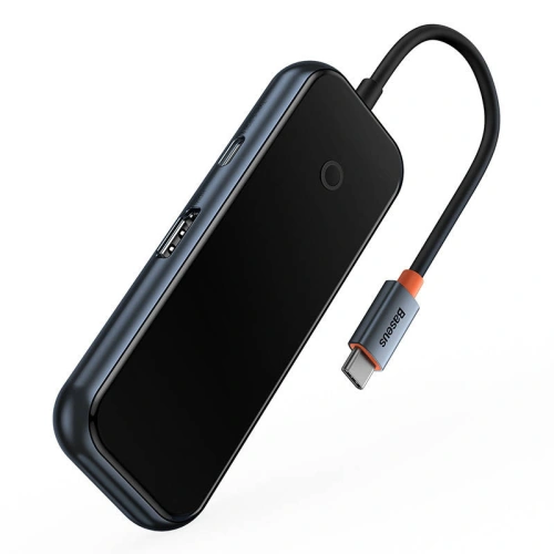 Kup Hub 5w1 Baseus AcmeJoy-Serie USB-C - 2xUSB 3.0 + USB 2.0 + USB-C PD + HDMI (grau) - BSU3719 - {ean13} - Sklep Home Screen