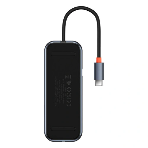 Kup Hub 5w1 Baseus AcmeJoy series USB-C - 2xUSB 3.0 + USB 2.0 + USB-C PD + HDMI (gri) - BSU3719 - {ean13} - Sklep Home Screen