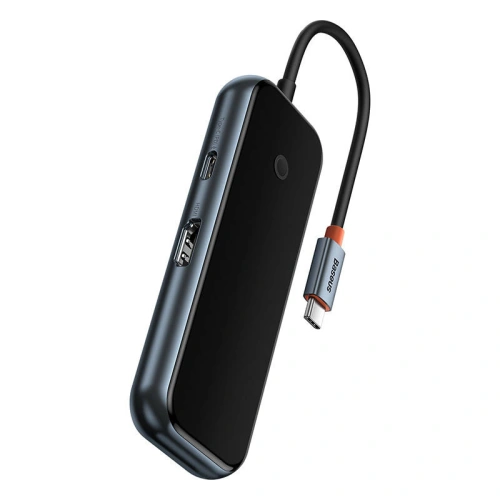 Kup Hub 5w1 Baseus AcmeJoy-Serie USB-C - 2xUSB 3.0 + USB 2.0 + USB-C PD + HDMI (grau) - BSU3719 - {ean13} - Sklep Home Screen