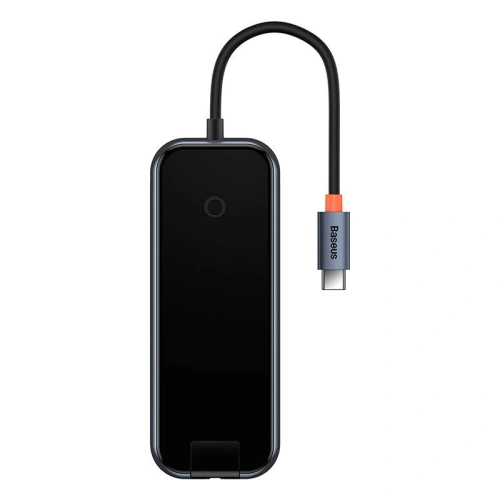 Buy Hub 6in1 Baseus AcmeJoy Series USB-C - 2xUSB 3.0 + USB 2.0 + USB-C PD + HDMI + RJ45 (gray) - BSU3720 - {ean13} - Home Screen Store Europe