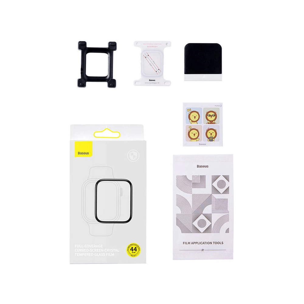 Szkło hartowane Baseus Apple Watch 4/5/6/7/8/9/SE 44/45mm