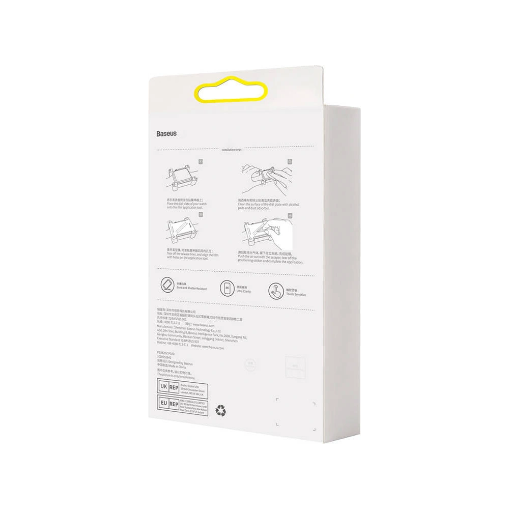 Szkło hartowane Baseus Apple Watch 7 41mm