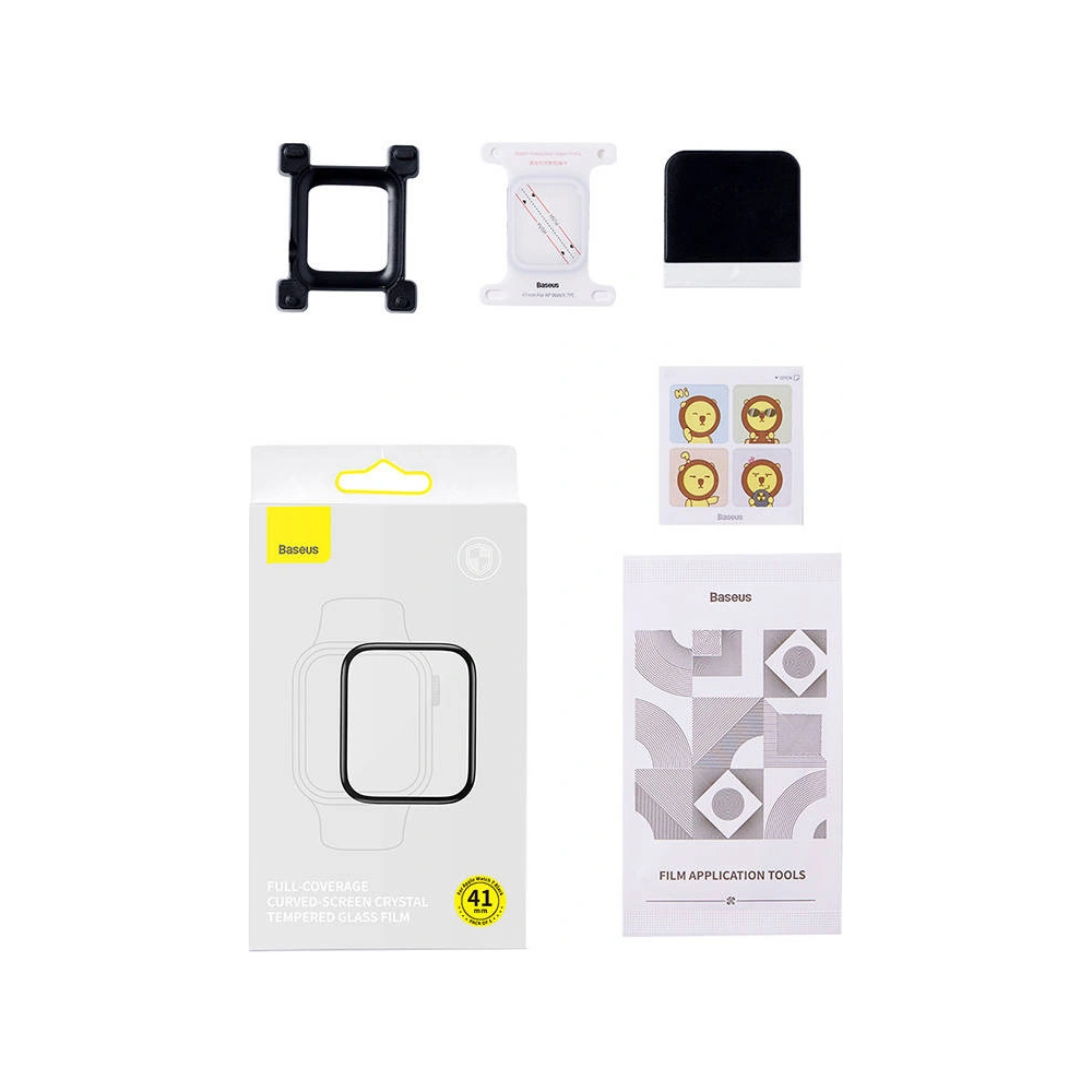 Szkło hartowane Baseus Apple Watch 7 41mm