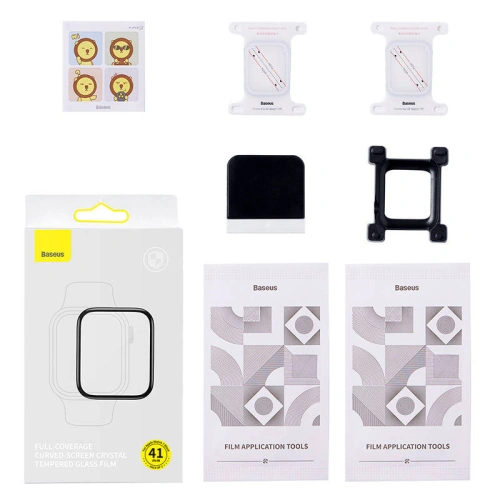 Kup Tvrzené sklo Baseus Apple Watch 7 41mm [2 PACK] - BSU3728 - {ean13} - Sklep Home Screen