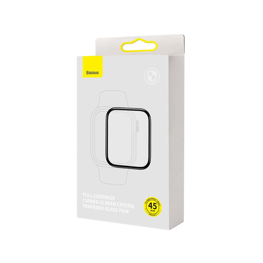 Szkło hartowane Baseus Apple Watch 7 45mm [2 PACK]
