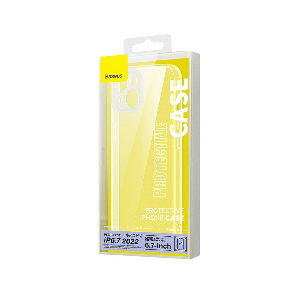 Zestaw etui + szkło + nakładka na aparat Baseus Illusion Apple iPhone 14 Plus / 15 Plus