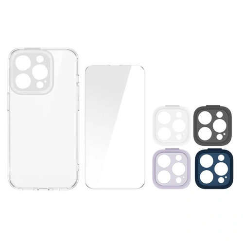 Buy Baseus Illusion Case + Glass + Lens Frame Apple iPhone 14 Pro Max - BSU3734 - {ean13} - Home Screen Store Europe
