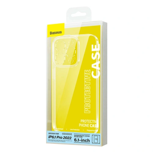 Kup Set mit Case + Glas Baseus SuperCeramic Apple iPhone 14 Pro - BSU3736 - {ean13} - Sklep Home Screen
