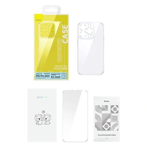 Kup Sada pouzdra + sklo Baseus SuperCeramic Apple iPhone 14 Pro - BSU3736 - {ean13} - Sklep Home Screen
