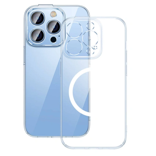 Kup Set mit Case + Glas Baseus Crystal MagSafe für Apple iPhone 14 Pro Max - BSU3741 - {ean13} - Sklep Home Screen