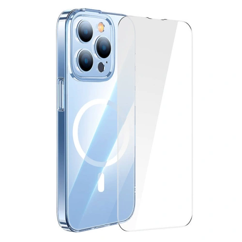 Buy Baseus Crystal MagSafe Case + Glass Apple iPhone 14 Pro Max - BSU3741 - {ean13} - Home Screen Store Europe