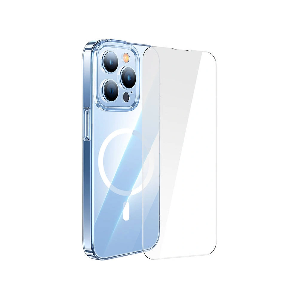 Zestaw etui + szkło Baseus Crystal MagSafe Apple iPhone 14 Pro Max