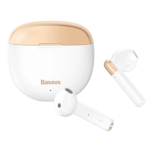 Buy [OUTLET] Wireless headphones Baseus Encok W2, Bluetooth 5.0 (white) - OT-398 - {ean13} - Home Screen Store Europe