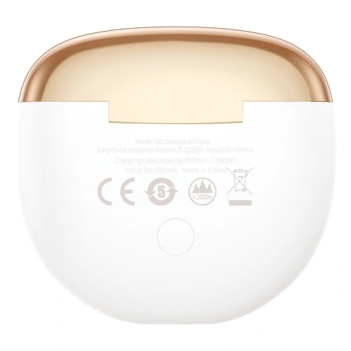 Buy [OUTLET] Wireless headphones Baseus Encok W2, Bluetooth 5.0 (white) - OT-398 - {ean13} - Home Screen Store Europe