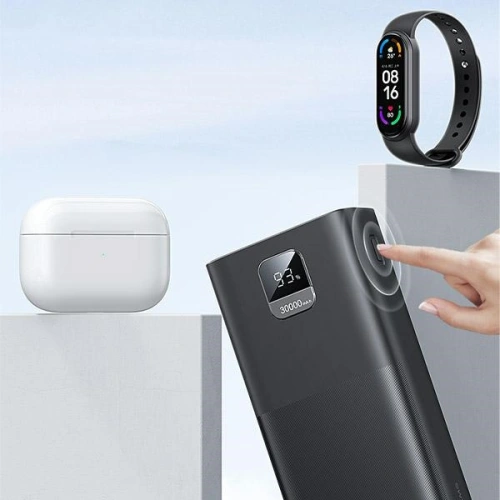 Kup Powerbank USAMS PB68 30000mAh 65W QC 3.0 PD Încărcare Rapidă + cablu USB-C/USB-C 100W negru (US-CD185) - USA817 - {ean13} - Sklep Home Screen