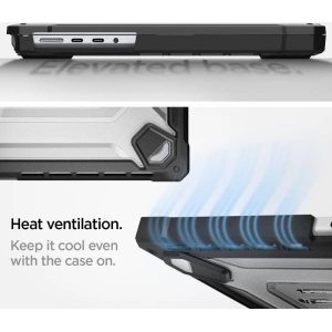 Kup Etui Spigen Rugged Armor Apple MacBook Pro 14 2021-2023 Matte Black - SPN2579 - {ean13} - Sklep Home Screen