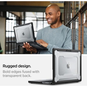 Kup Etui Spigen Rugged Armor Apple MacBook Pro 14 2021-2023 Matte Black - SPN2579 - {ean13} - Sklep Home Screen