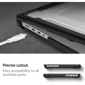 Kup Etui Spigen Rugged Armor Apple MacBook Pro 14 2021-2023 Matte Black - SPN2579 - {ean13} - Sklep Home Screen
