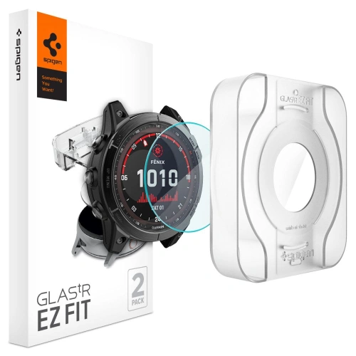 Kup Gehärtetes Glas Spigen GLAS.tR ez Fit Garmin Fenix 7X Clear [2 PACK] - SPN2580 - {ean13} - Sklep Home Screen