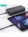 Kup Powerbank USAMS PB68 30000mAh 65W QC 3.0 PD Încărcare Rapidă + cablu USB-C/USB-C 100W negru (US-CD185) - USA817 - {ean13} - Sklep Home Screen