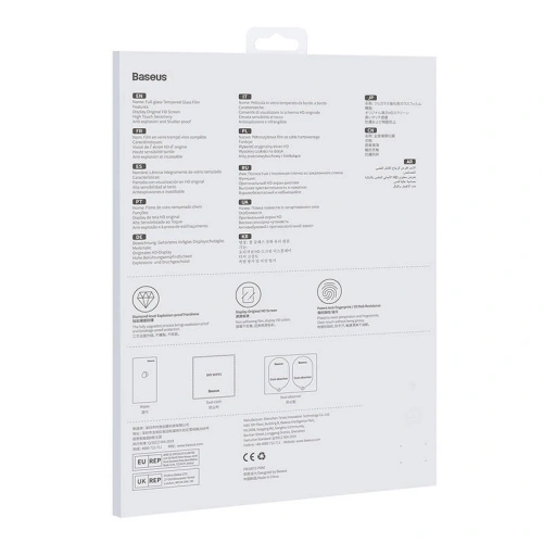 Kup Sticlă temperată Baseus 0.3mm Apple iPad Pro 12.9 2018/2020/2021/2022 (3., 4., 5. și 6. generație) [2 PACK] - BSU3742 - {ean13} - Sklep Home Screen