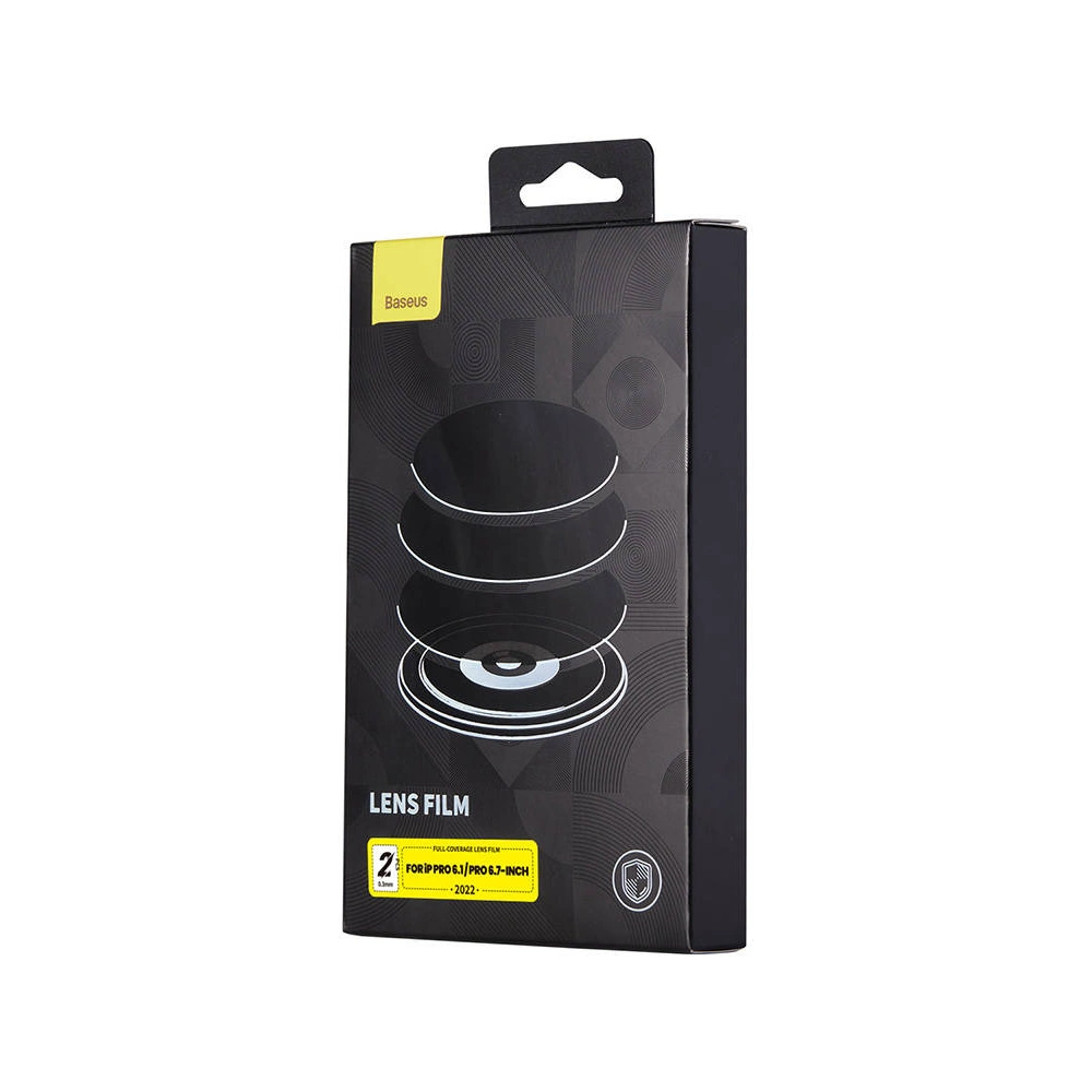 Szkło hartowane na obiektyw aparatu Baseus Lens 0.3mm Apple iPhone 14 Pro/14 Pro Max [2 PACK]