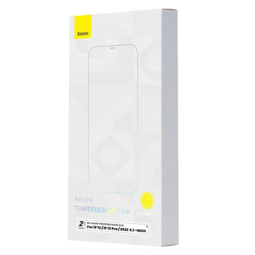 Kup Gehärtetes Glas Baseus SGBL070002 0.3mm Apple iPhone 14/13/13 Pro [2 PACK] - BSU3745 - {ean13} - Sklep Home Screen