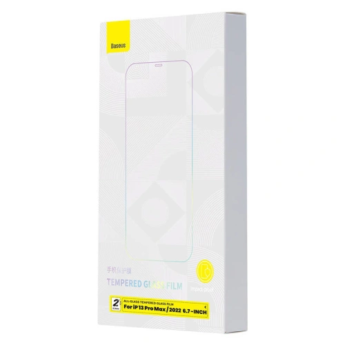 Kup Gehärtetes Glas Baseus SGBL070102 0.3mm Apple iPhone iPhone 14 Plus / 15 Plus [2 PACK] - BSU3747 - {ean13} - Sklep Home Screen