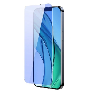 Kup Gehärtetes Glas Baseus Anti Blue Light SGBL080002 0.3mm Apple iPhone 14/13/13 Pro [2 PACK] - BSU3749 - {ean13} - Sklep Home Screen
