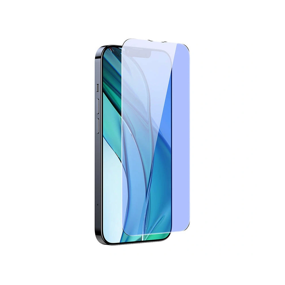 Szkło hartowane Baseus Anti Blue Light SGBL080002 0.3mm Apple iPhone 14/13/13 Pro [2 PACK]