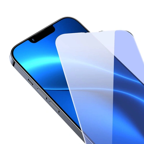 Kup Gehärtetes Glas Baseus Anti-Blaulicht SGBL080202 0.3mm Apple iPhone iPhone 14 Plus / 15 Plus [2 PACK] - BSU3750 - {ean13} - Sklep Home Screen