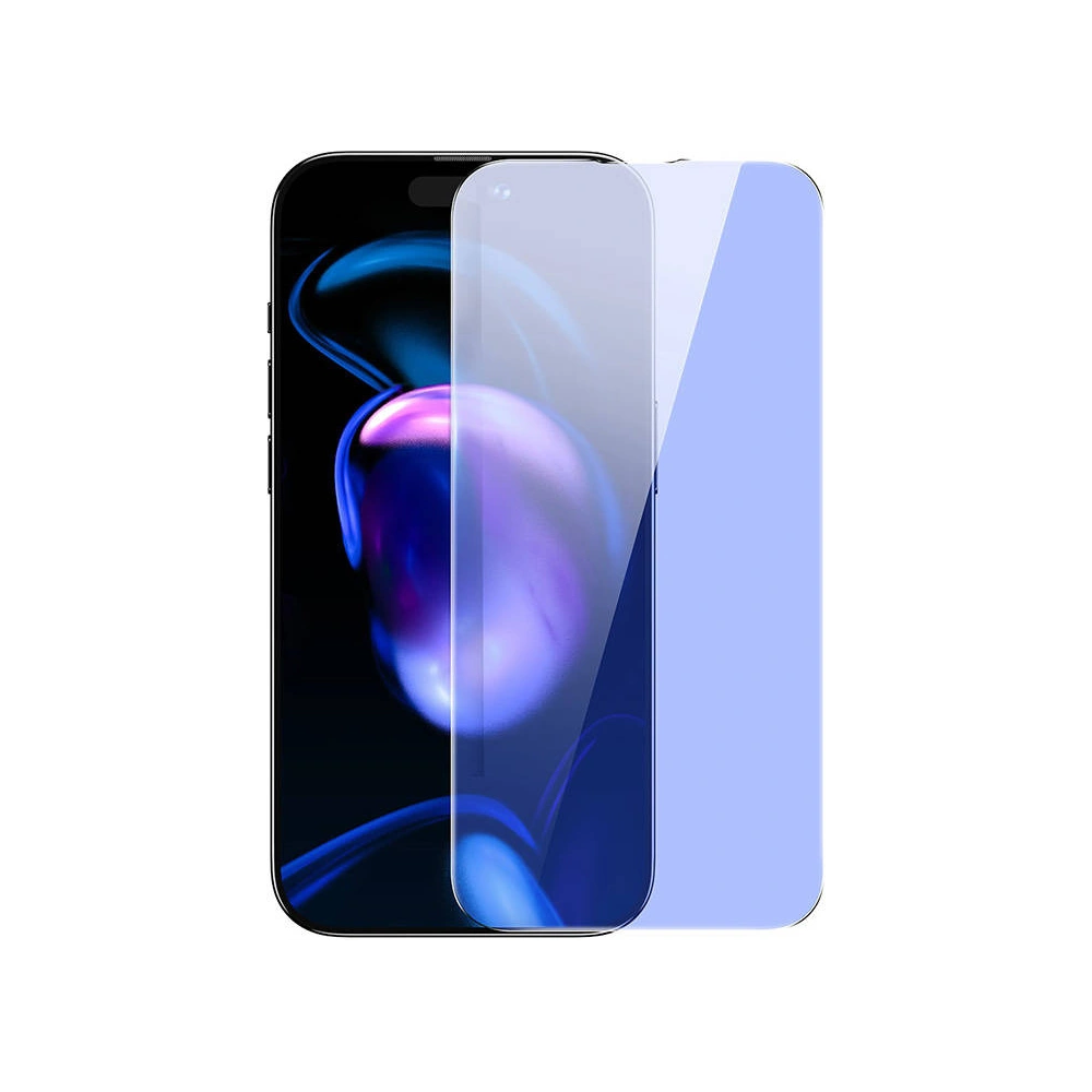 Szkło hartowane Baseus Anti Blue Light SGBL080302 0.3mm Apple iPhone 14 Pro Max [2 PACK]