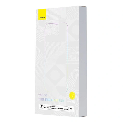 Kup Sticlă temperată Baseus Crystal SGBL100002 0.3mm Apple iPhone 14/13/13 Pro [2 PACK] - BSU3754 - {ean13} - Sklep Home Screen