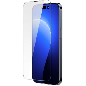 Edzett üveg Baseus Crystal Anti Dust SGBL110102 0.3mm Apple iPhone 14 Pro [2 PACK]