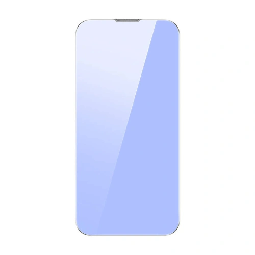 Kup Gehärtetes Glas Baseus Crystal Anti-Blau-Licht Anti-Staub SGBL120002 0.3mm Apple iPhone 14/13/13 Pro [2 PACK] - SGBL120002 - {ean13} - Sklep Home Screen