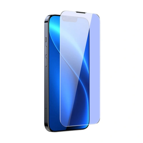 Kup Sticlă întărită Baseus Crystal Anti Blue Light Anti Dust SGBL120002 0.3mm Apple iPhone 14/13/13 Pro [2 PACK] - SGBL120002 - {ean13} - Sklep Home Screen