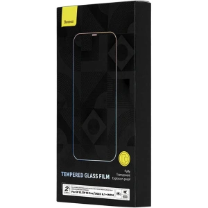 Kup Gehärtetes Glas Baseus Crystal Anti-Blau-Licht Anti-Staub SGBL120002 0.3mm Apple iPhone 14/13/13 Pro [2 PACK] - SGBL120002 - {ean13} - Sklep Home Screen
