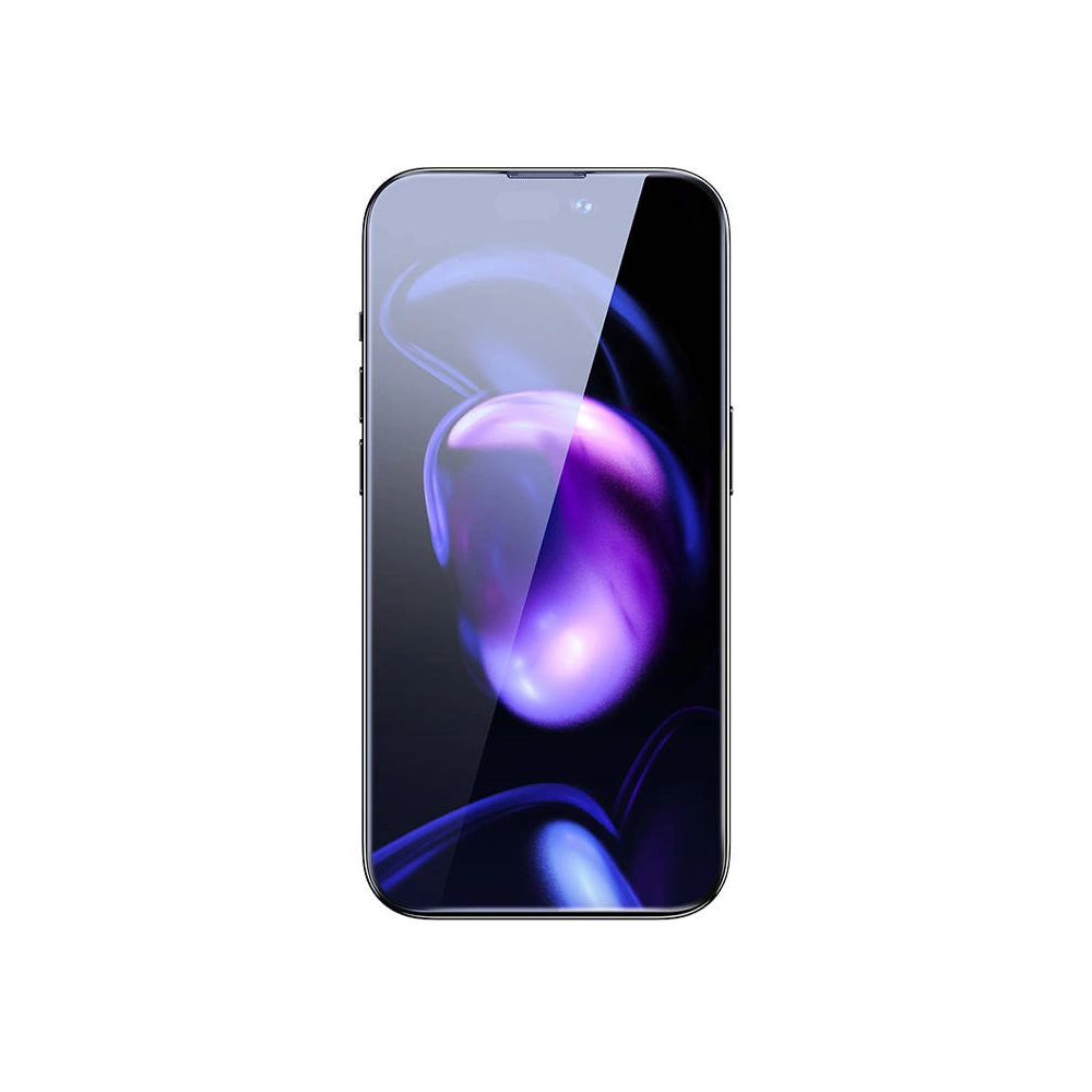 Szkło hartowane Baseus Crystal Anti Blue Light Anti Dust SGBL120302 0.3mm Apple iPhone 14 Pro Max [2 PACK]