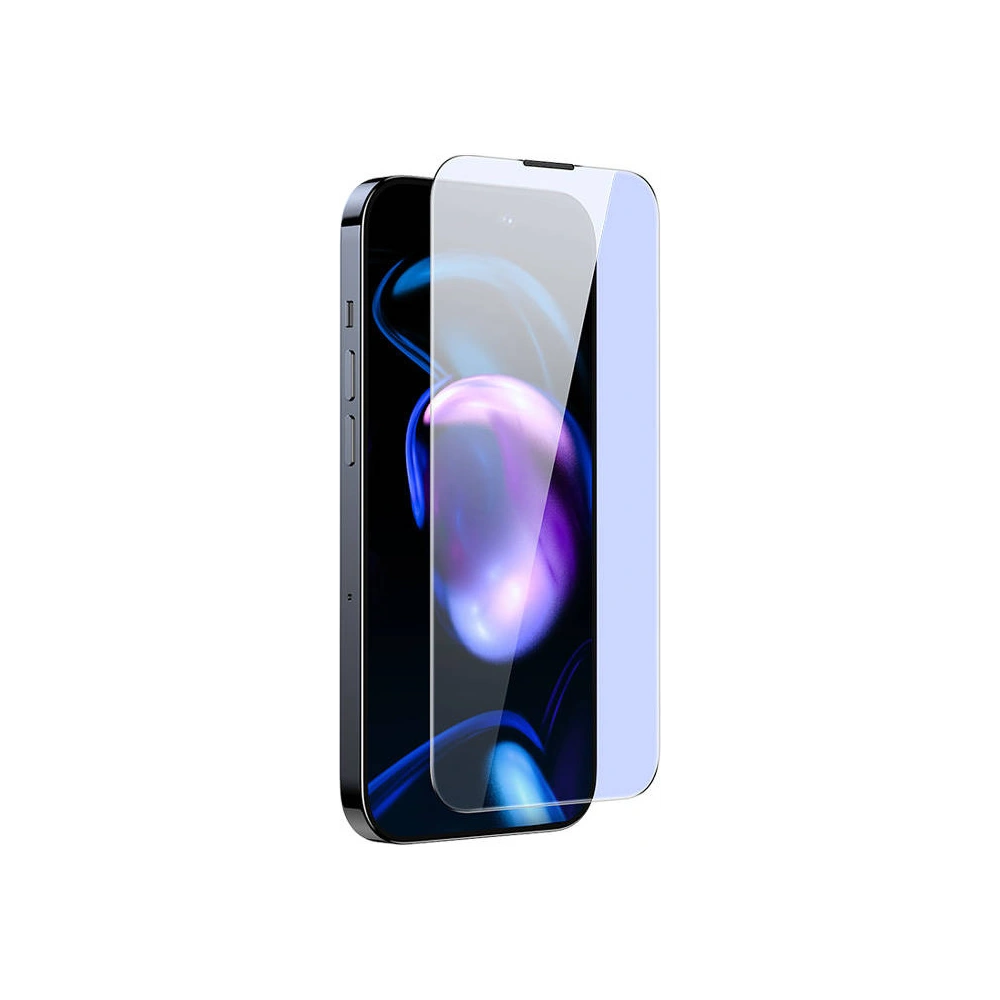 Szkło hartowane Baseus Crystal Anti Blue Light Anti Dust SGBL120302 0.3mm Apple iPhone 14 Pro Max [2 PACK]
