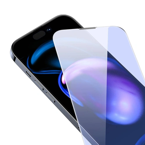 Kup Szkło hartowane Baseus Crystal Anti Blue Light Anti Dust SGBL120302 0.3mm Apple iPhone 14 Pro Max [2 PACK] - SGBL120302 - {ean13} - Sklep Home Screen