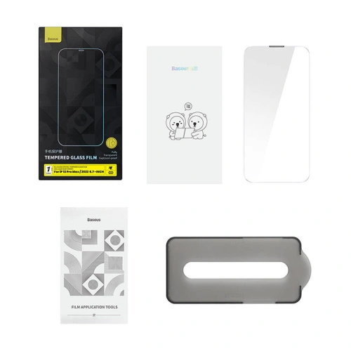 Kup Gehärtetes Glas Baseus Crystal Anti Dust SGBL160202 0.3mm Apple iPhone iPhone 14 Plus / 15 Plus - SGBL160202 - {ean13} - Sklep Home Screen
