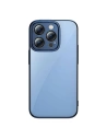 Set husă + sticlă Baseus Glitter Apple iPhone 14 Pro Max (albastru)