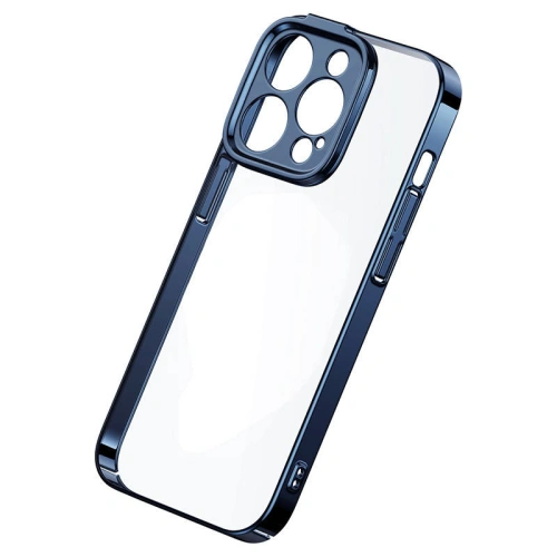 Buy Baseus Glitter Case + Glass Apple iPhone 14 Pro Max (blue) - BSU3776 - {ean13} - Home Screen Store Europe